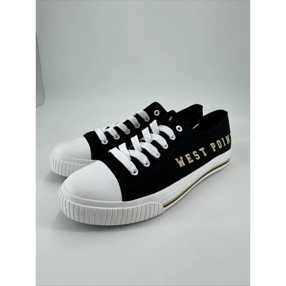 FOCO NCAA‎ Men's Low Top Canvas Army West Point Black Knights Size 9 Black
